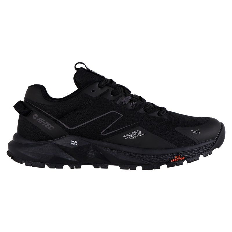 Hi-Tec Womens Geo Tempo - Triple Black