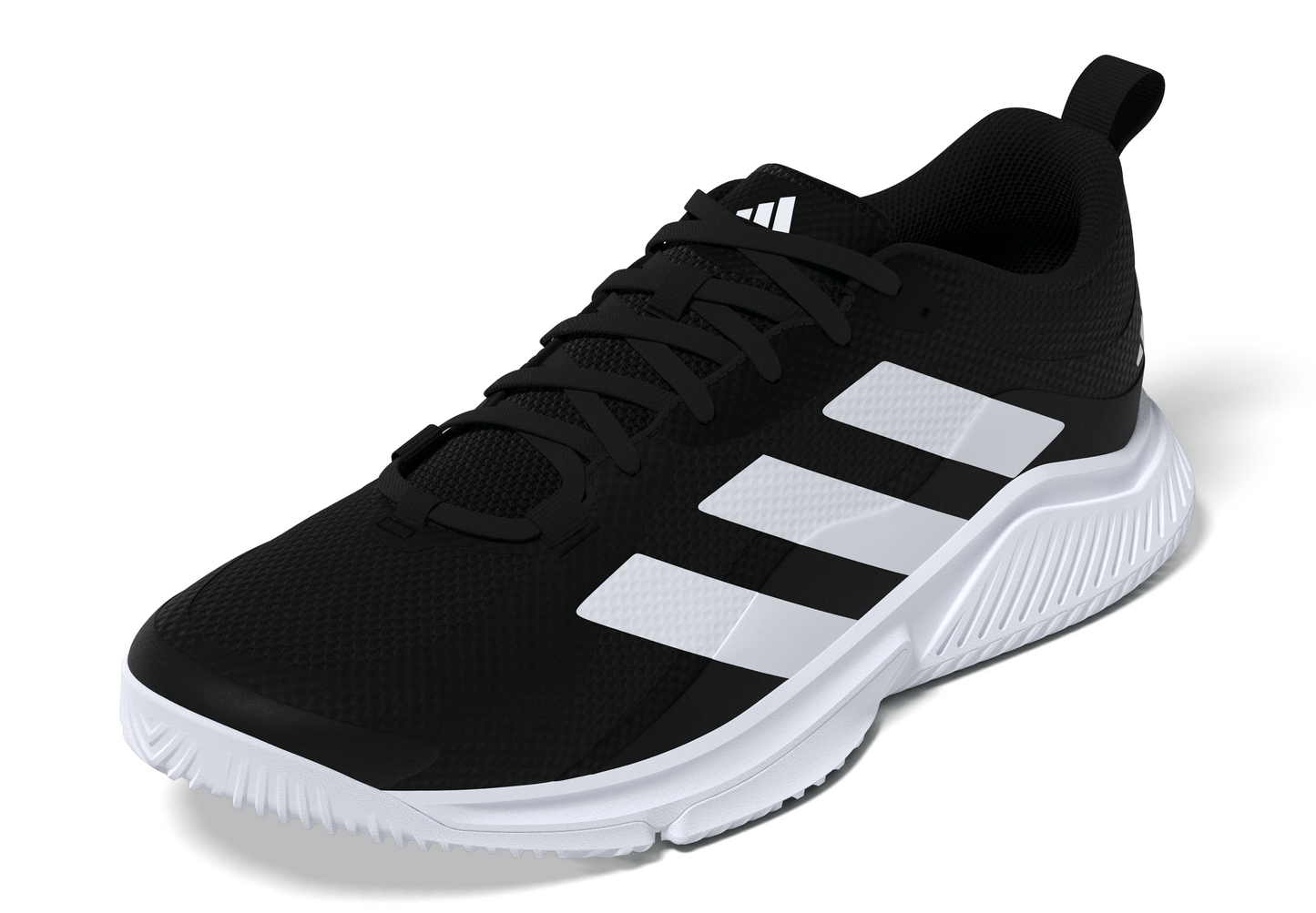 Adidas Mens Court Team Bounce 2.0 - Black/White
