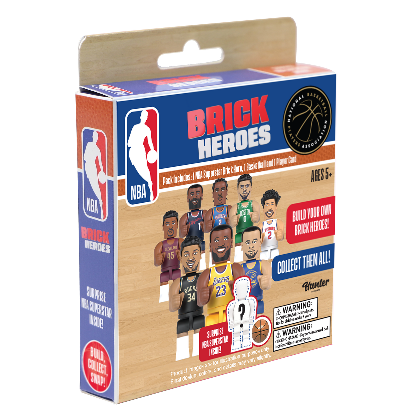 NBA Brick Heroes Blind Box - Assorted