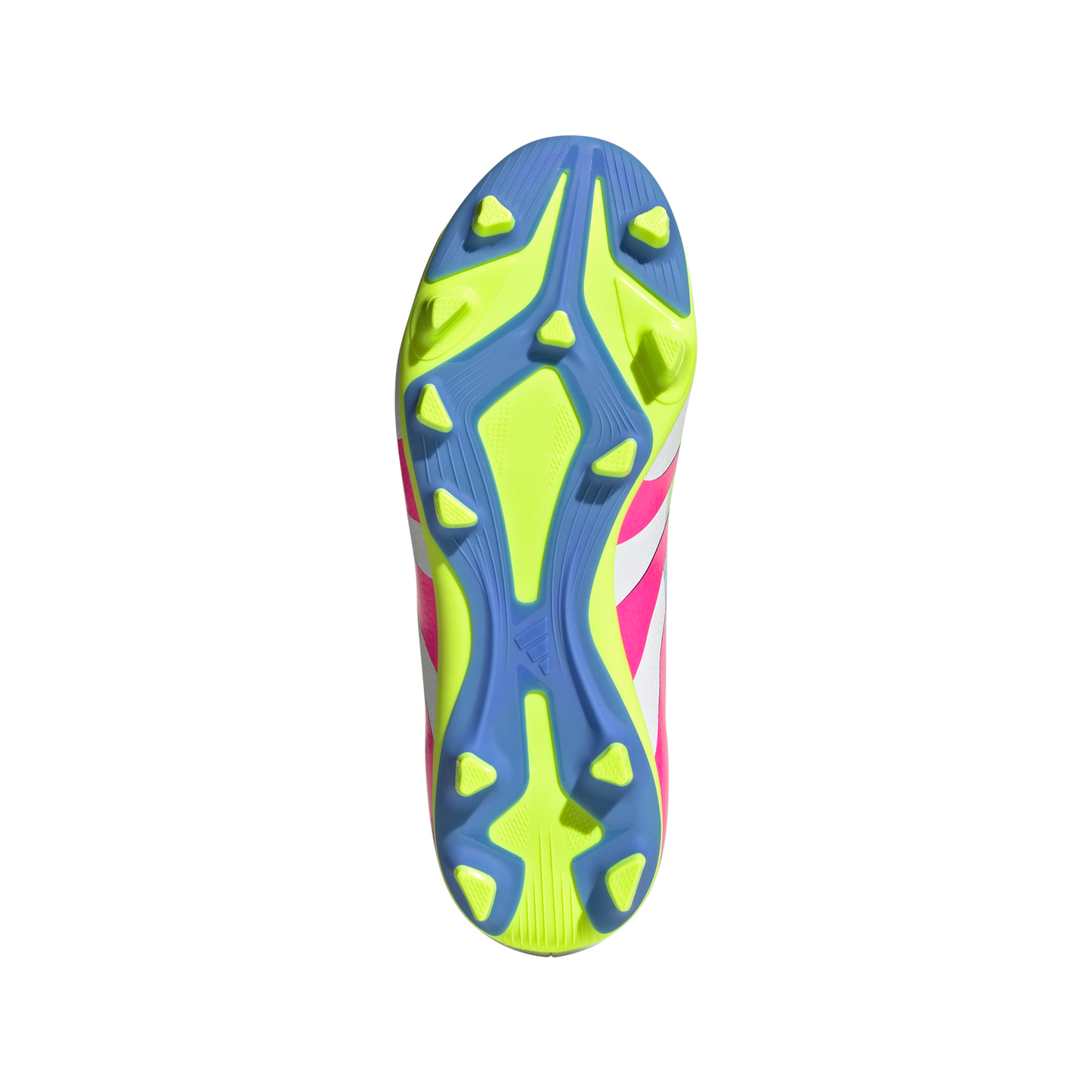 Adidas Predator Club Firm/Multi-Ground Boots Kids - White/Pink/Lemon