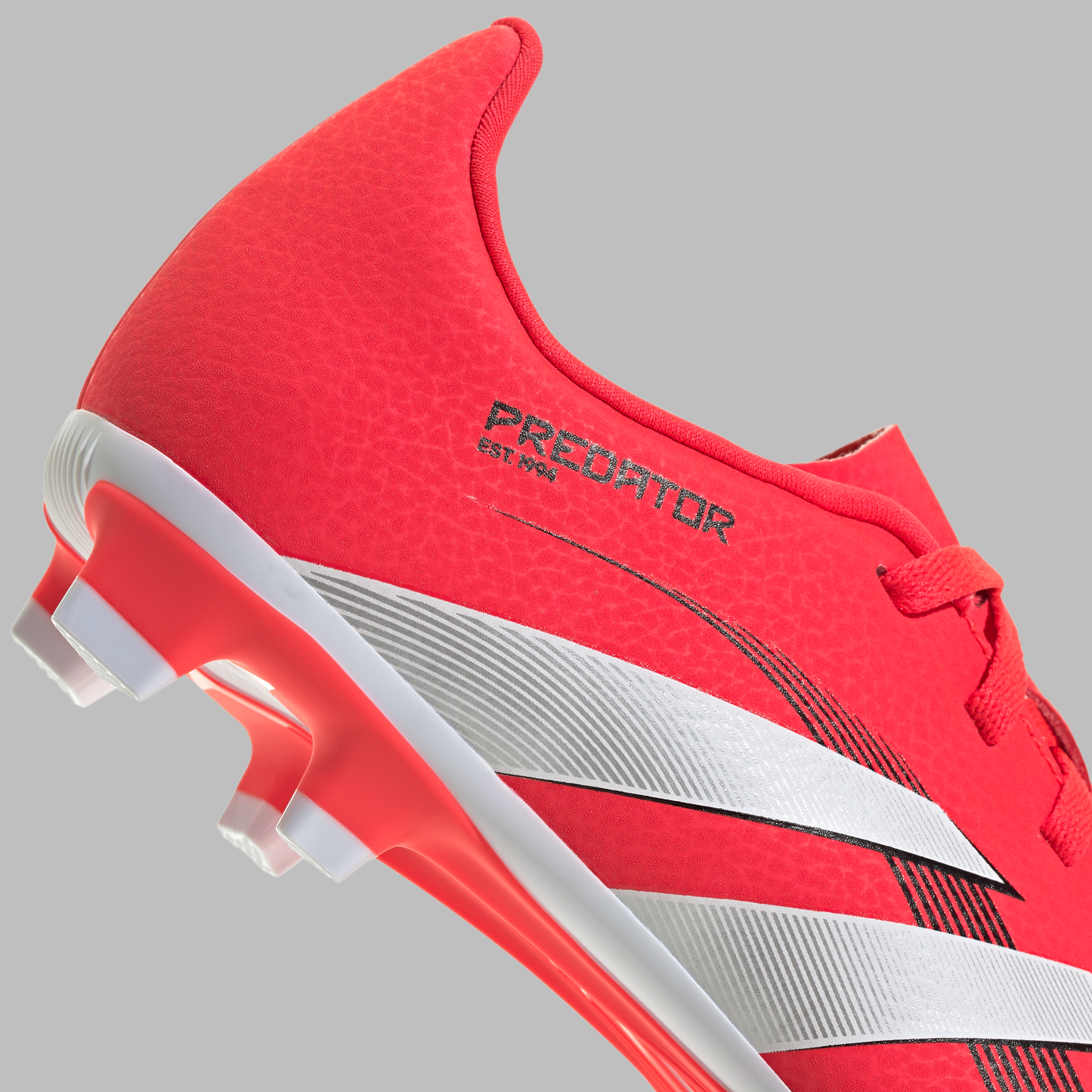 Adidas Kids Predator Club Firm/Multi-Ground Boots -Lucid Red/White