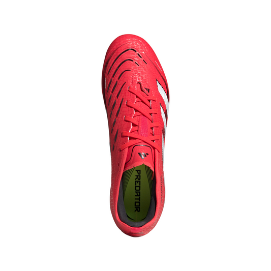 Adidas Predator Pro FG Boots - Red/White/Black