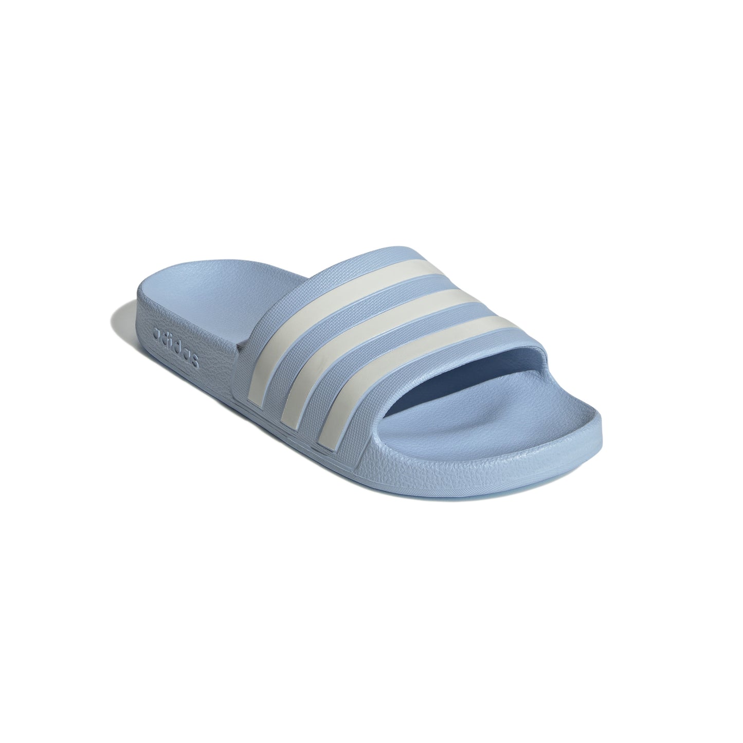 Adidas Womens Adilette Aqua Slides - Glow Blue