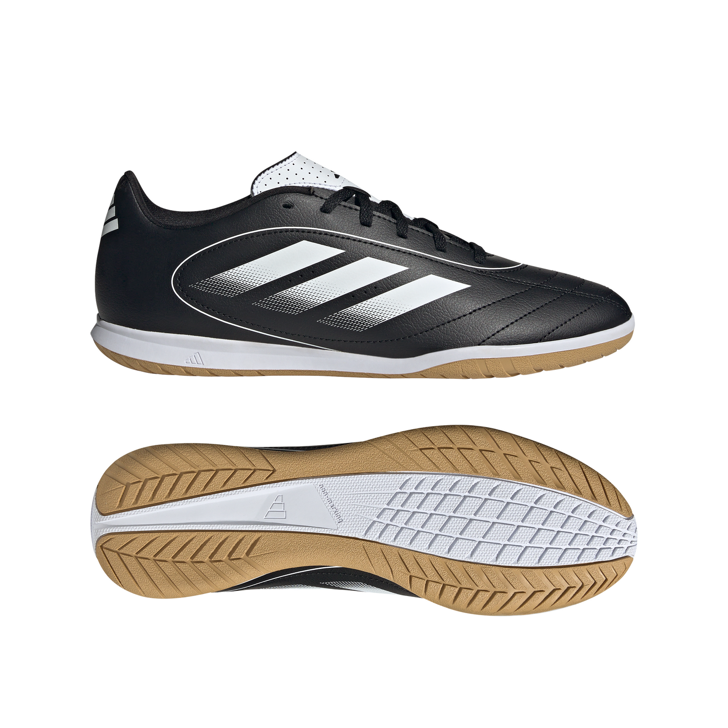Adidas Mens Goletto IX Indoor Boots - Black/White