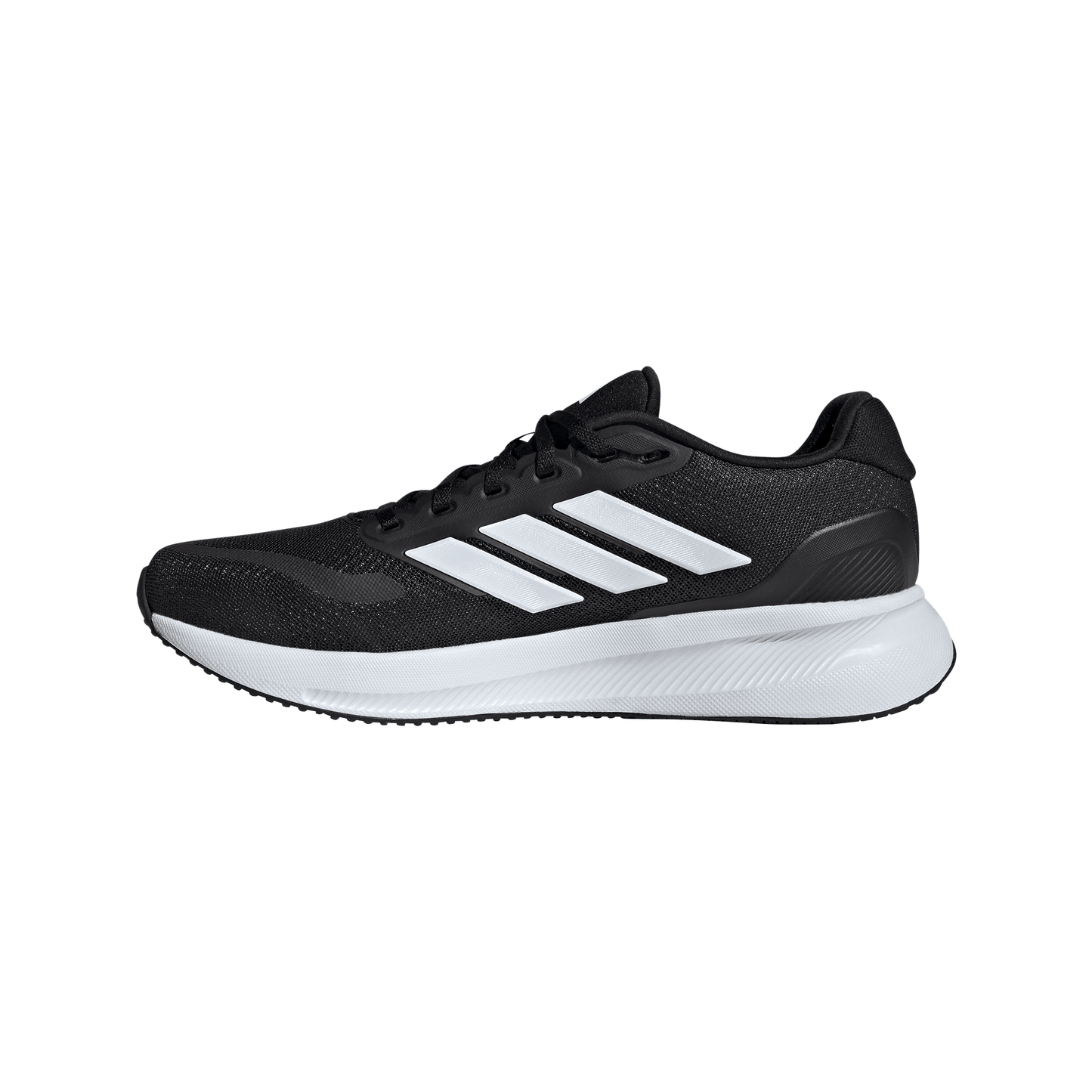 Adidas Mens Runfalcon 5 Running Shoes - Black/White