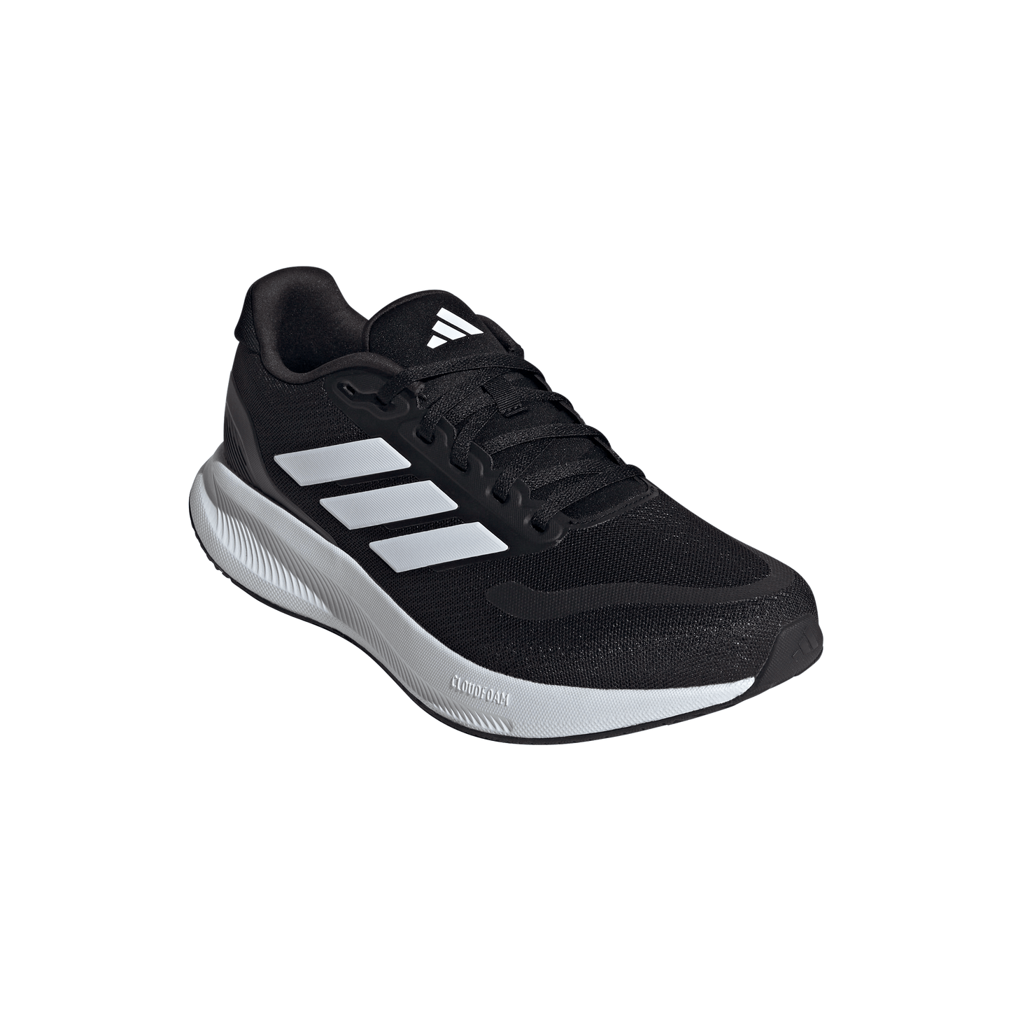 Adidas Mens Runfalcon 5 Running Shoes - Black/White