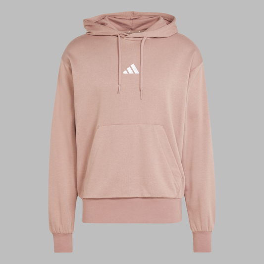 Adidas Mens Essentials Feelcozy Fleece Hoodie - Warm Clay