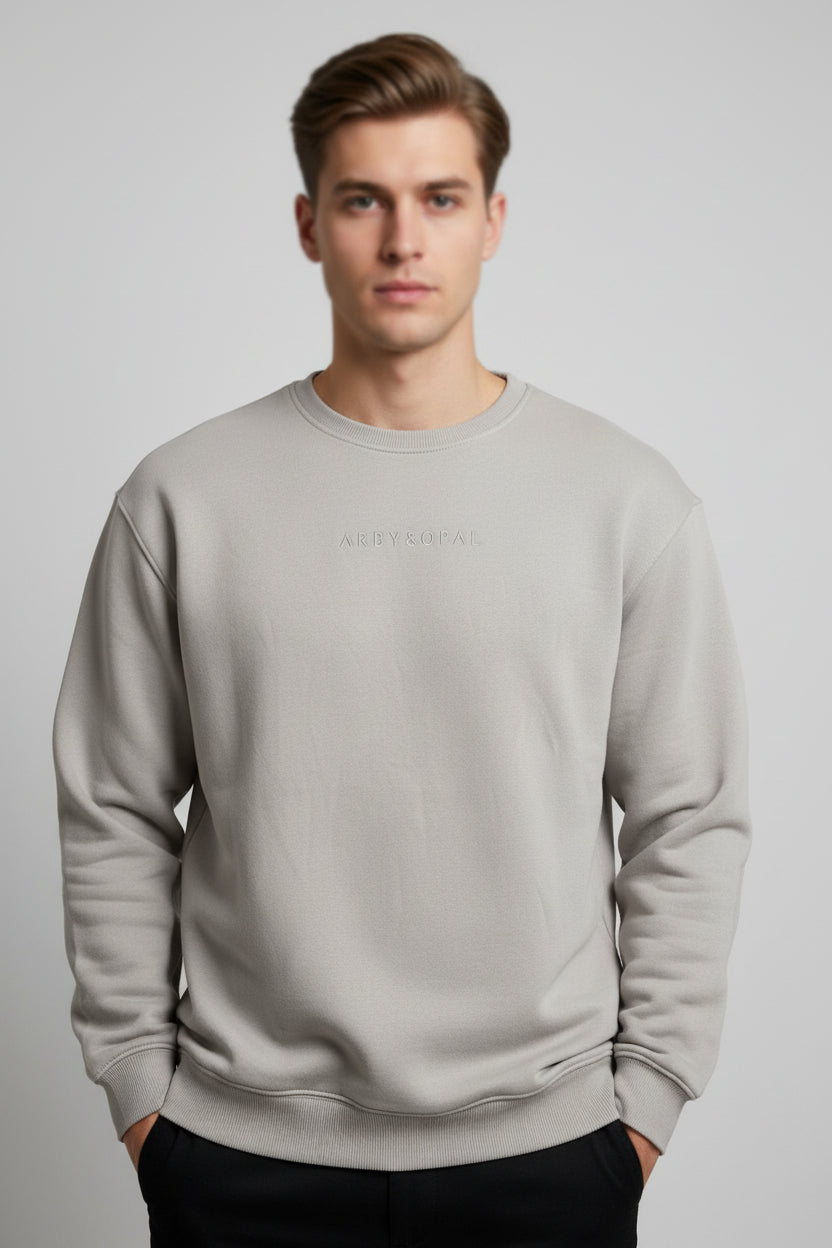 Arby & Opal Unisex Full Length Lounge Crew - Fog