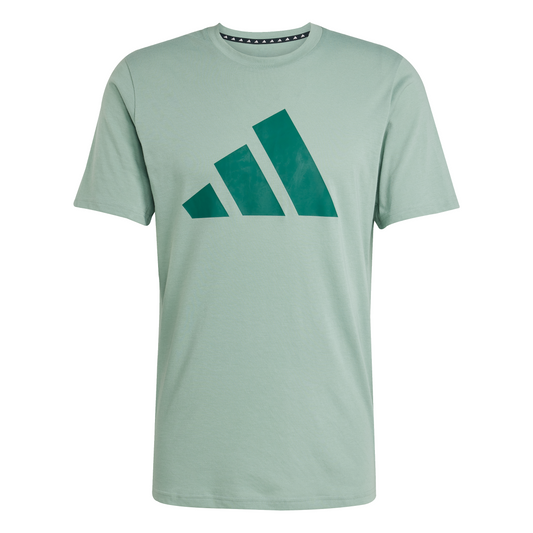 Adidas Mens Train Essentials Feelready Logo Training T-Shirt - Green