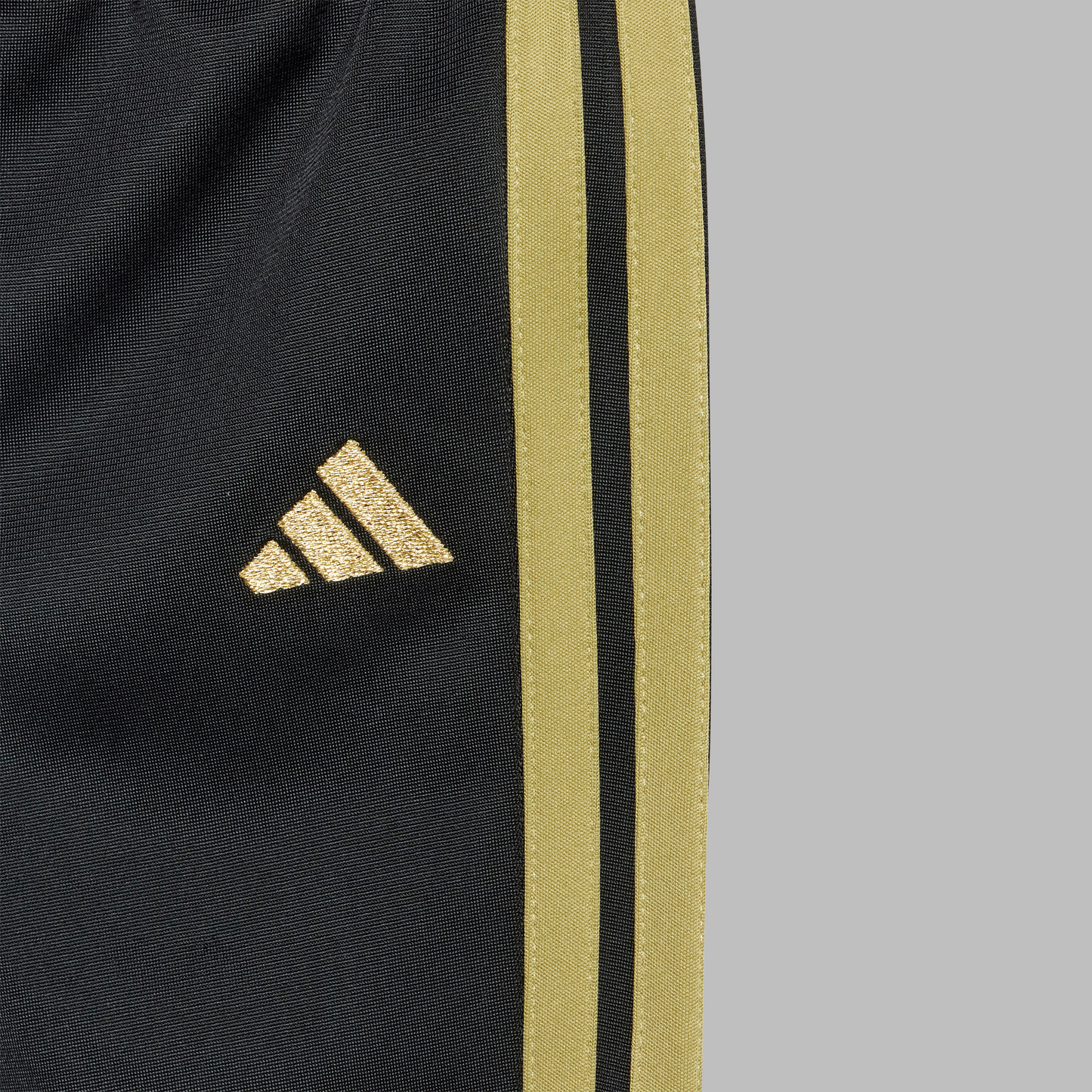 Adidas Kids Essentials CLIMACOOL Track Suit - Black/Gold Metallic