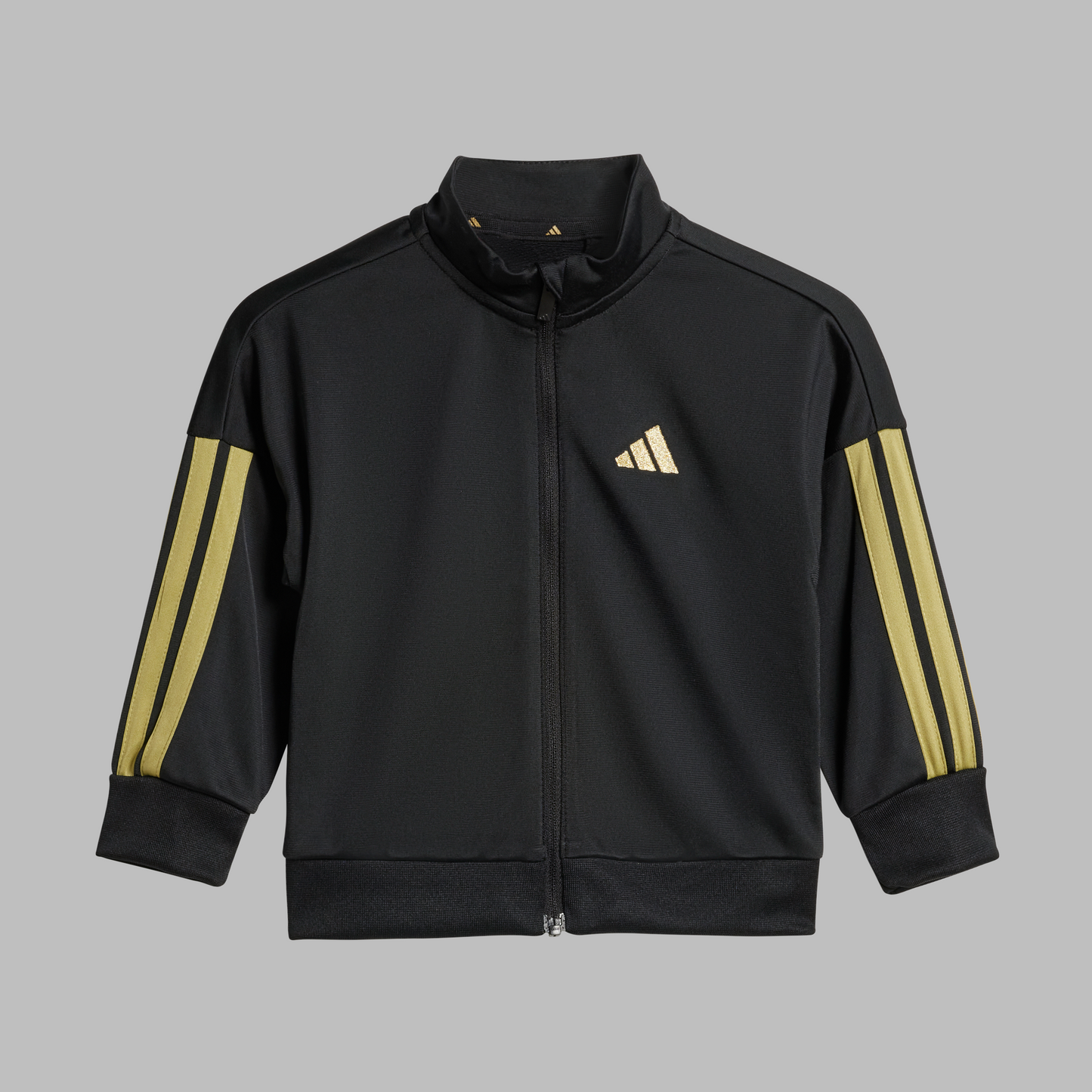 Adidas Kids Essentials CLIMACOOL Track Suit - Black/Gold Metallic