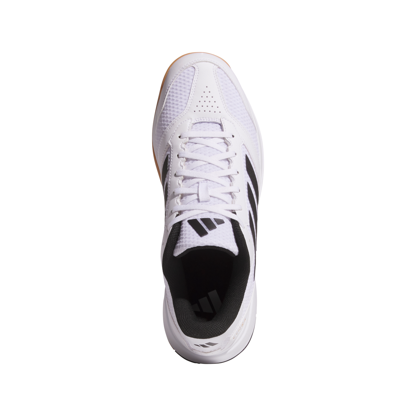 Adidas Mens Ligra 8 Indoor Shoes - Black/Silver/White