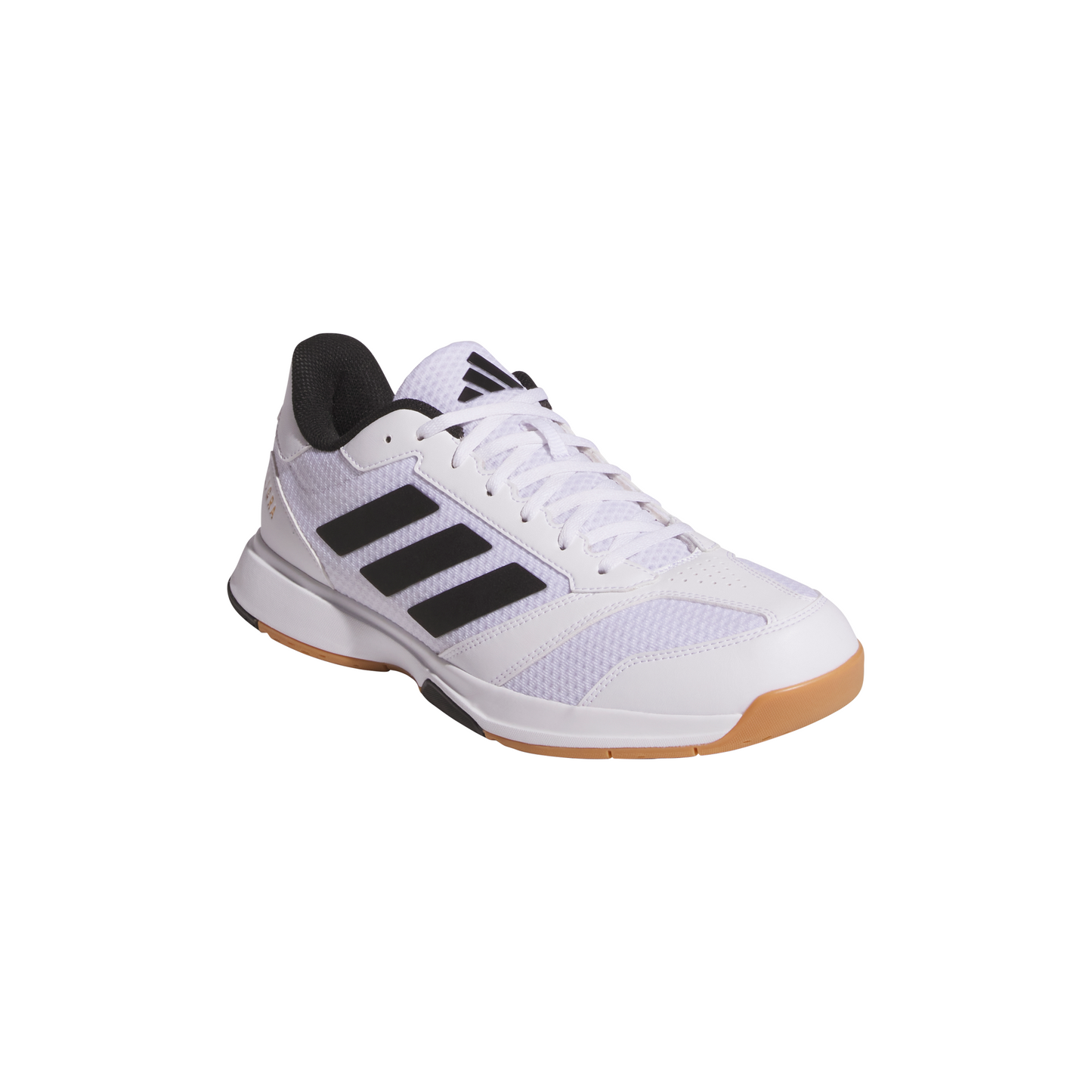 Adidas Mens Ligra 8 Indoor Shoes - Black/Silver/White