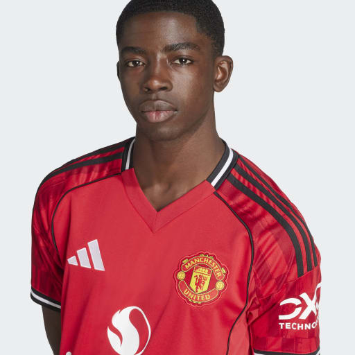 Adidas Mens Manchester United 25/26 Home Jersey