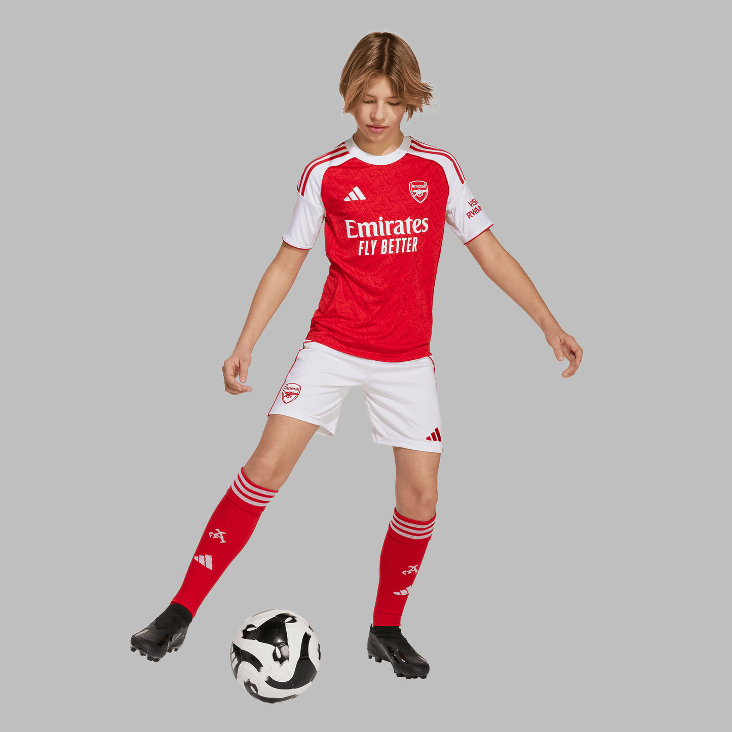 Adidas Arsenal 25/26 Home Jersey - Youth