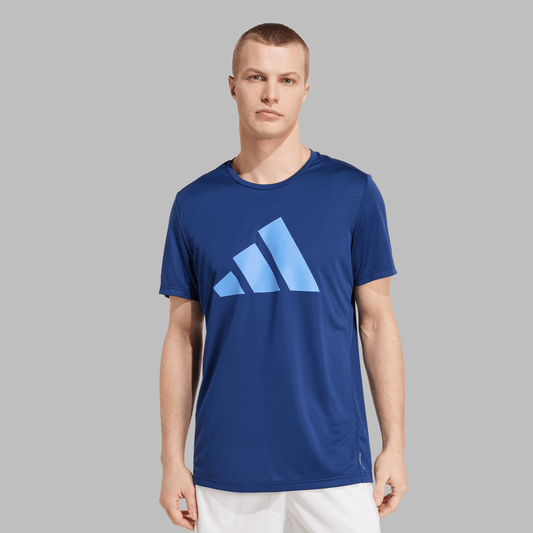 Adidas Mens Run It Tee - Blue