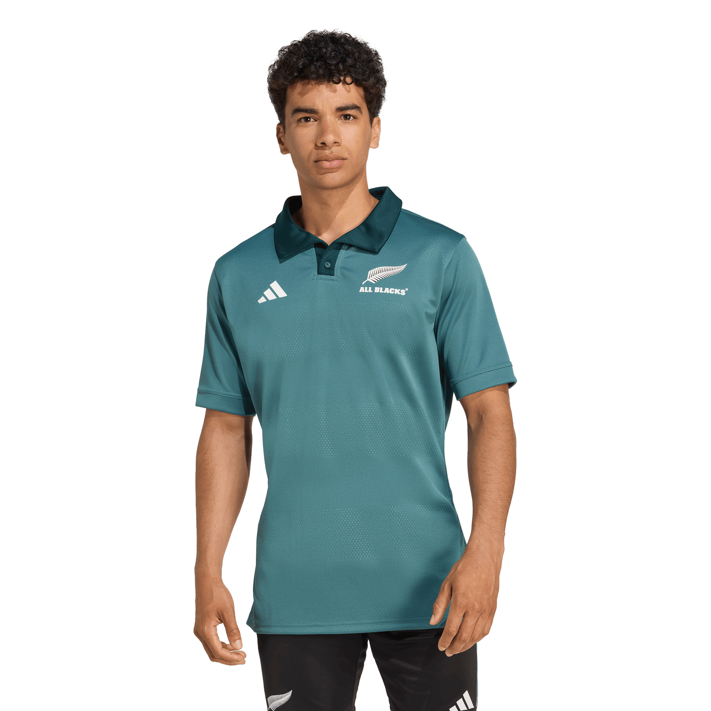 Adidas Mens All Blacks Training Jersey - Teal