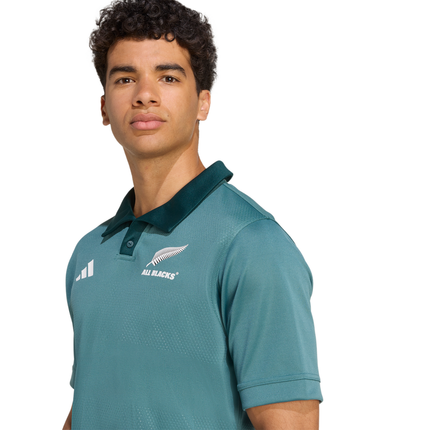 Adidas Mens All Blacks Training Jersey - Teal