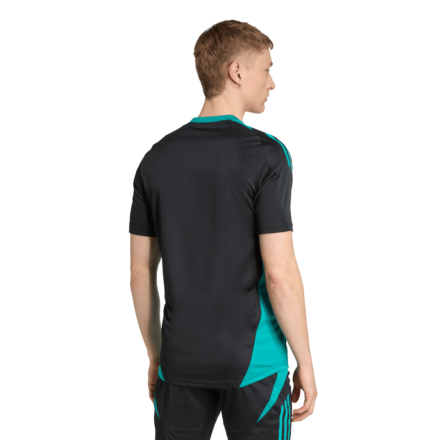 Adidas Mens All Blacks Performance T-Shirt - Black/Teal