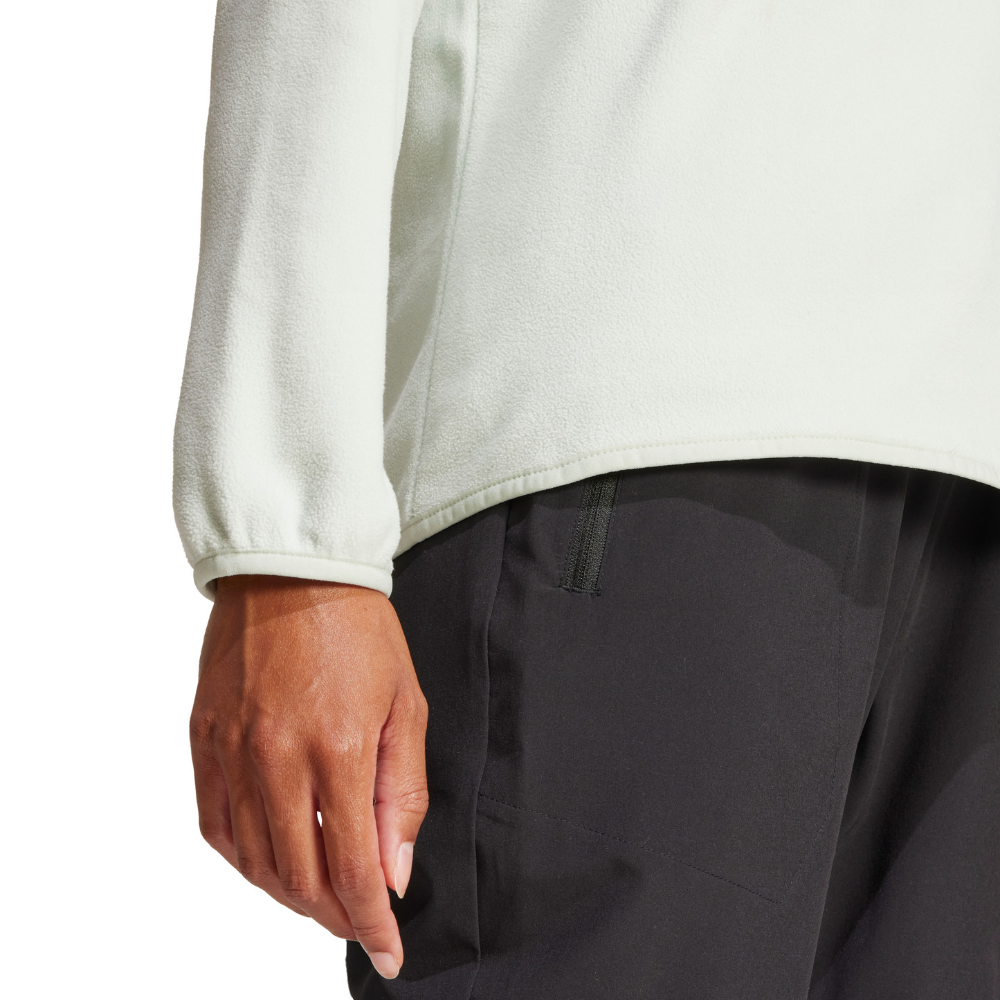 Adidas Womens Multi Essentials 1/2 Zip Fleece Jacket