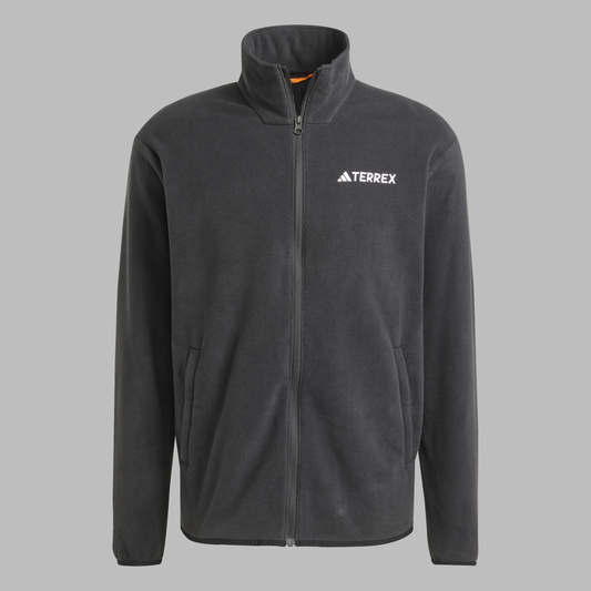 Adidas Mens Multi Essentials Full Zip Fleece - Black