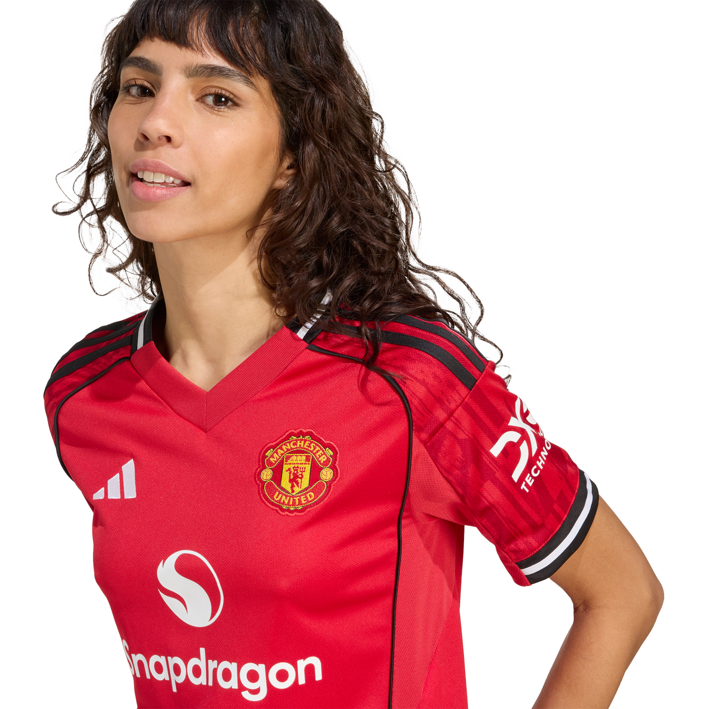 Adidas Womens Manchester United 25/26 Home Jersey
