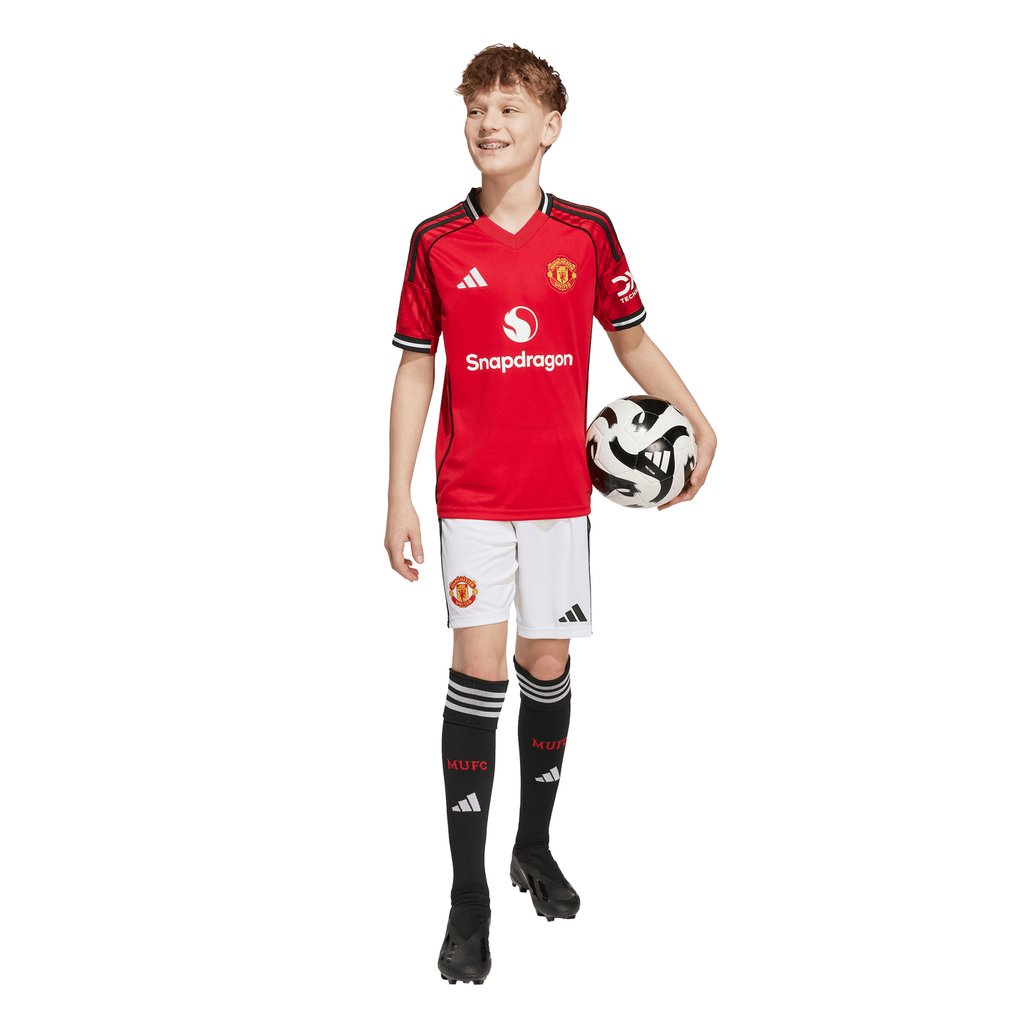 Adidas Manchester United 25/26 Home Jersey Kids