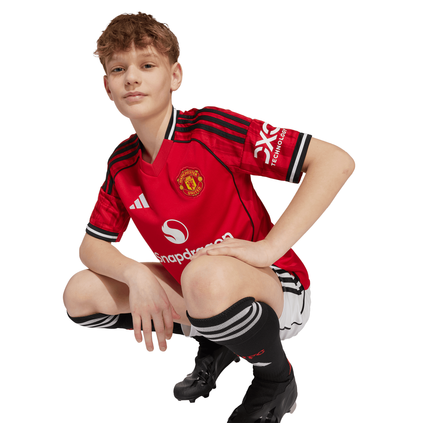 Adidas Manchester United 25/26 Home Jersey Kids