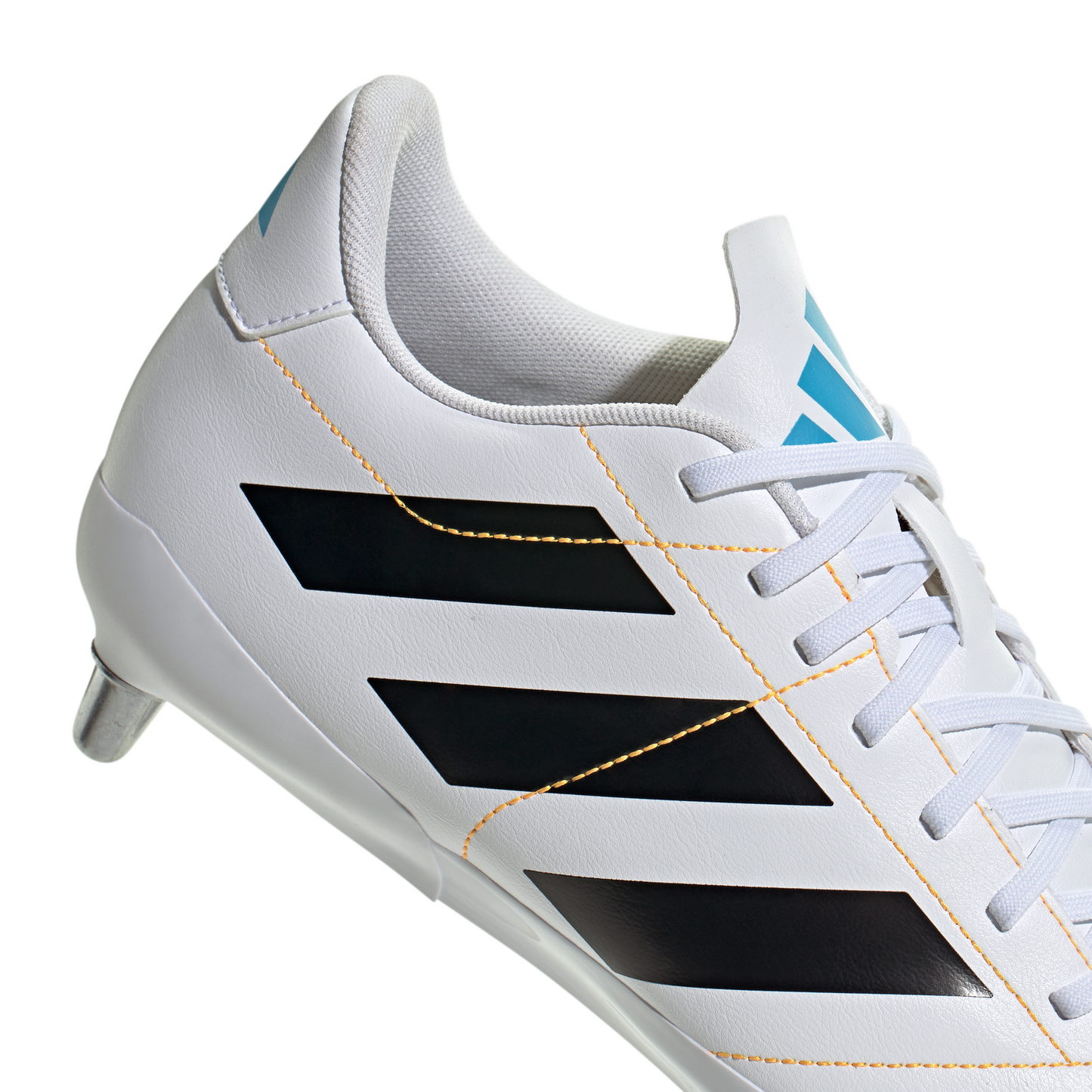 Adidas Kakari (SG) Rugby Boots - Pure Orange/White/Black