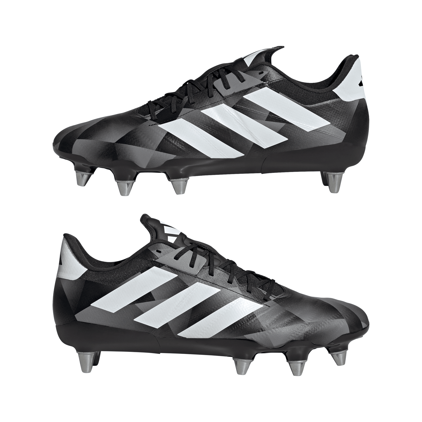 Adidas Kakari RS (SG) Rugby Boots - Black/White/Carbon