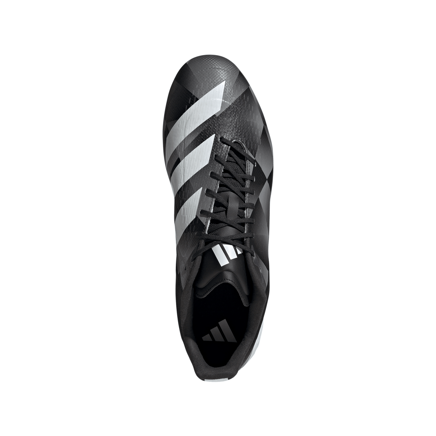 Adidas Mens Adizero RS15 Ultimate Soft Ground Rugby Boots - Black/White/Grey