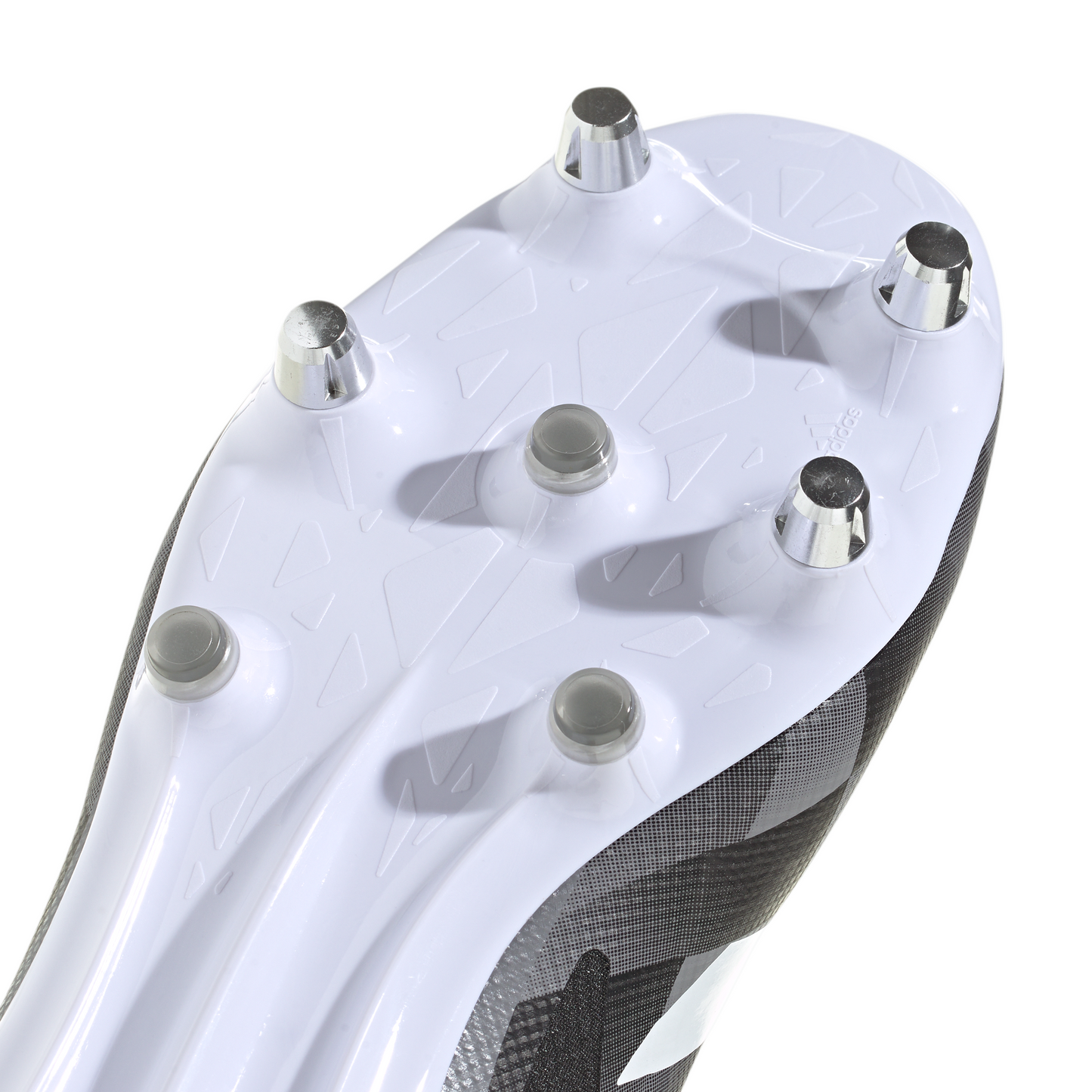 Adidas Mens Adizero RS15 Ultimate Soft Ground Rugby Boots - Black/White/Grey