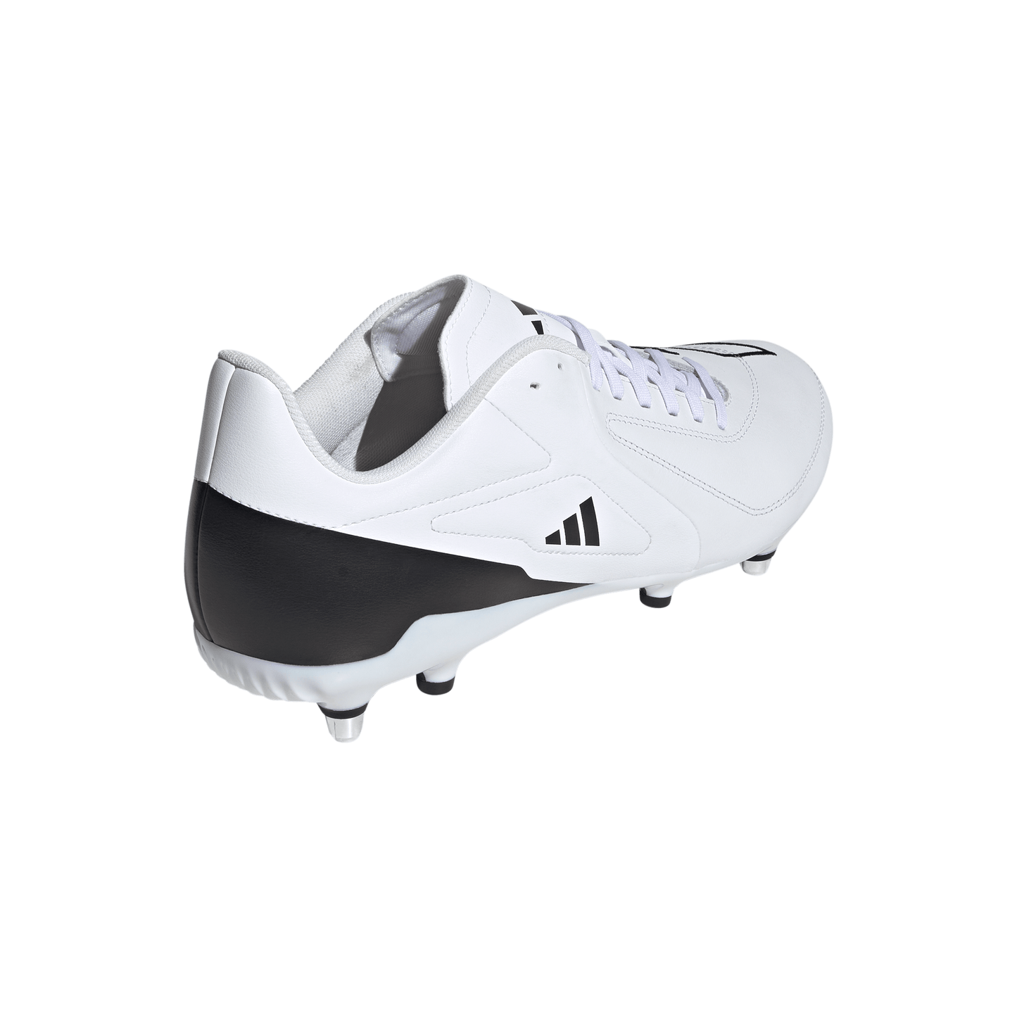 Adidas RS-15 Elite (SG) Rugby Boots - White/White/Black