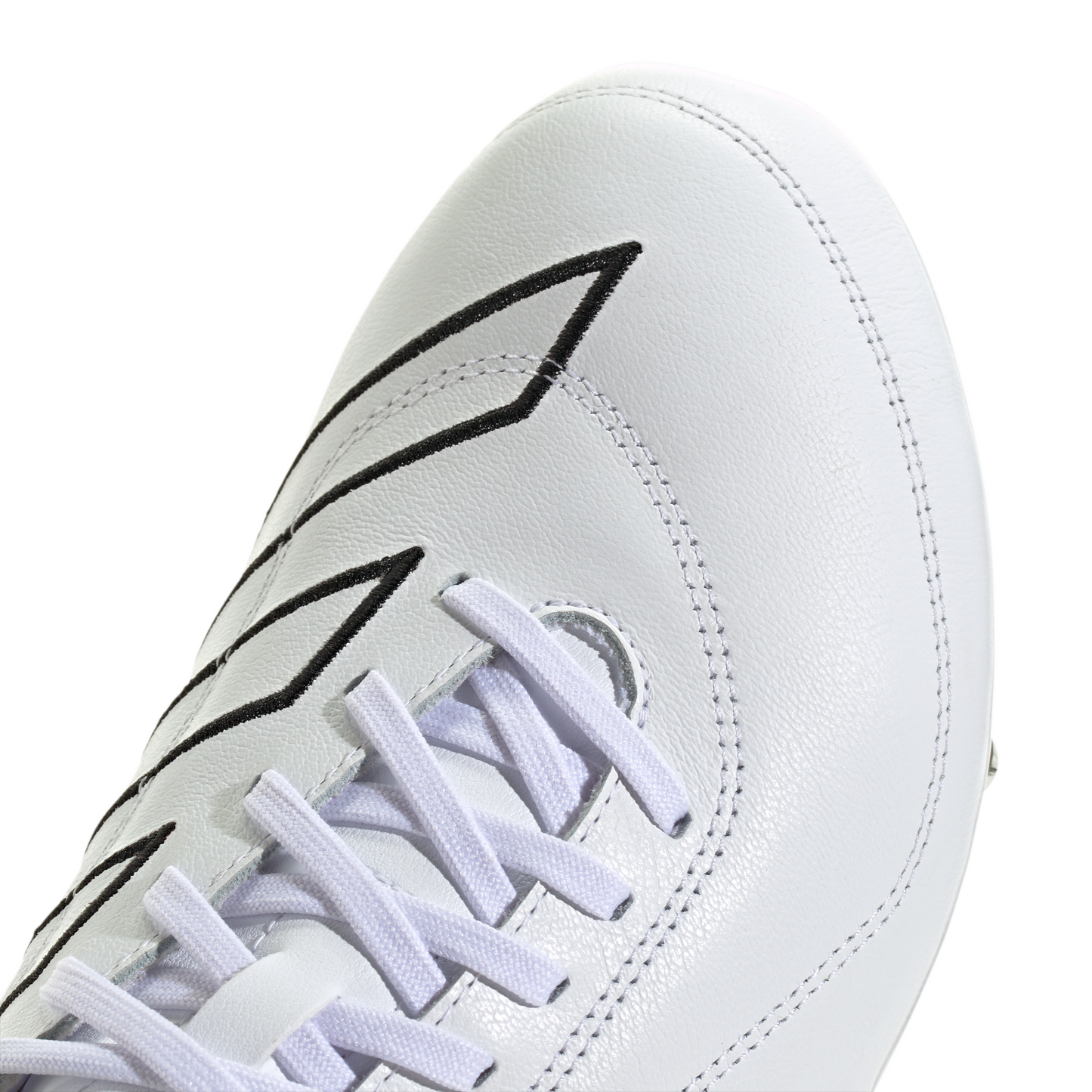 Adidas RS-15 Elite (SG) Rugby Boots - White/White/Black