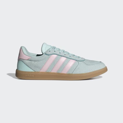 Adidas Womens Breaknet Sleeknet Shoes-Teal