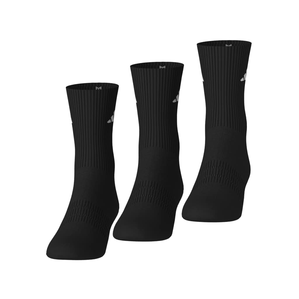 Adidas Cushioned SportswearCrew Socks 3 Pair - Black/White
