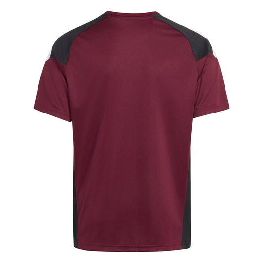 Adidas All Blacks Youth Performance Tee - Maroon/Black