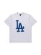 Majestic Athletic LA Dodgers Classic Crest Tee - White Marle