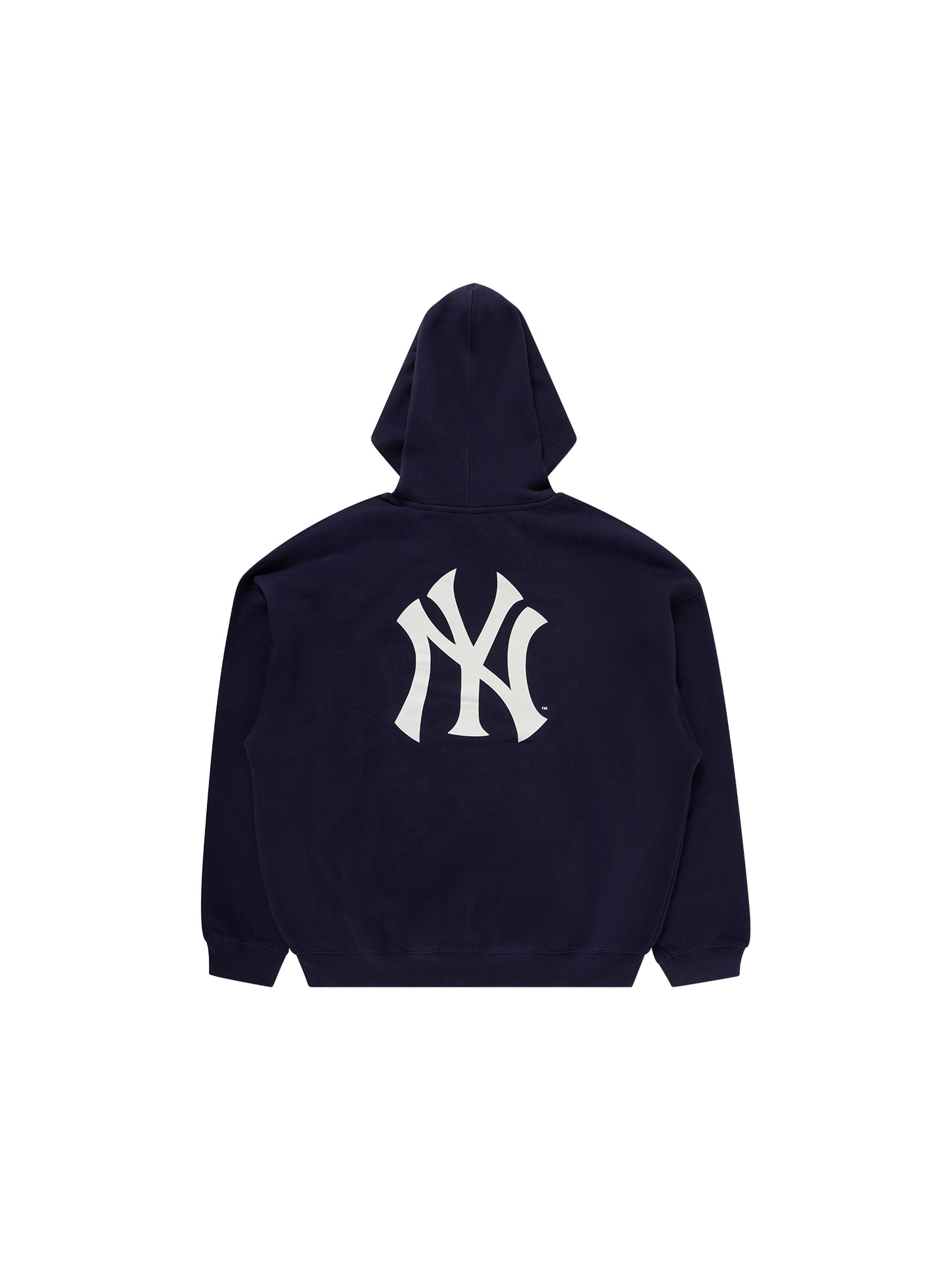 Majestic Athletic NY Yankees CLSC Crest Fleece Hoody - True Navy