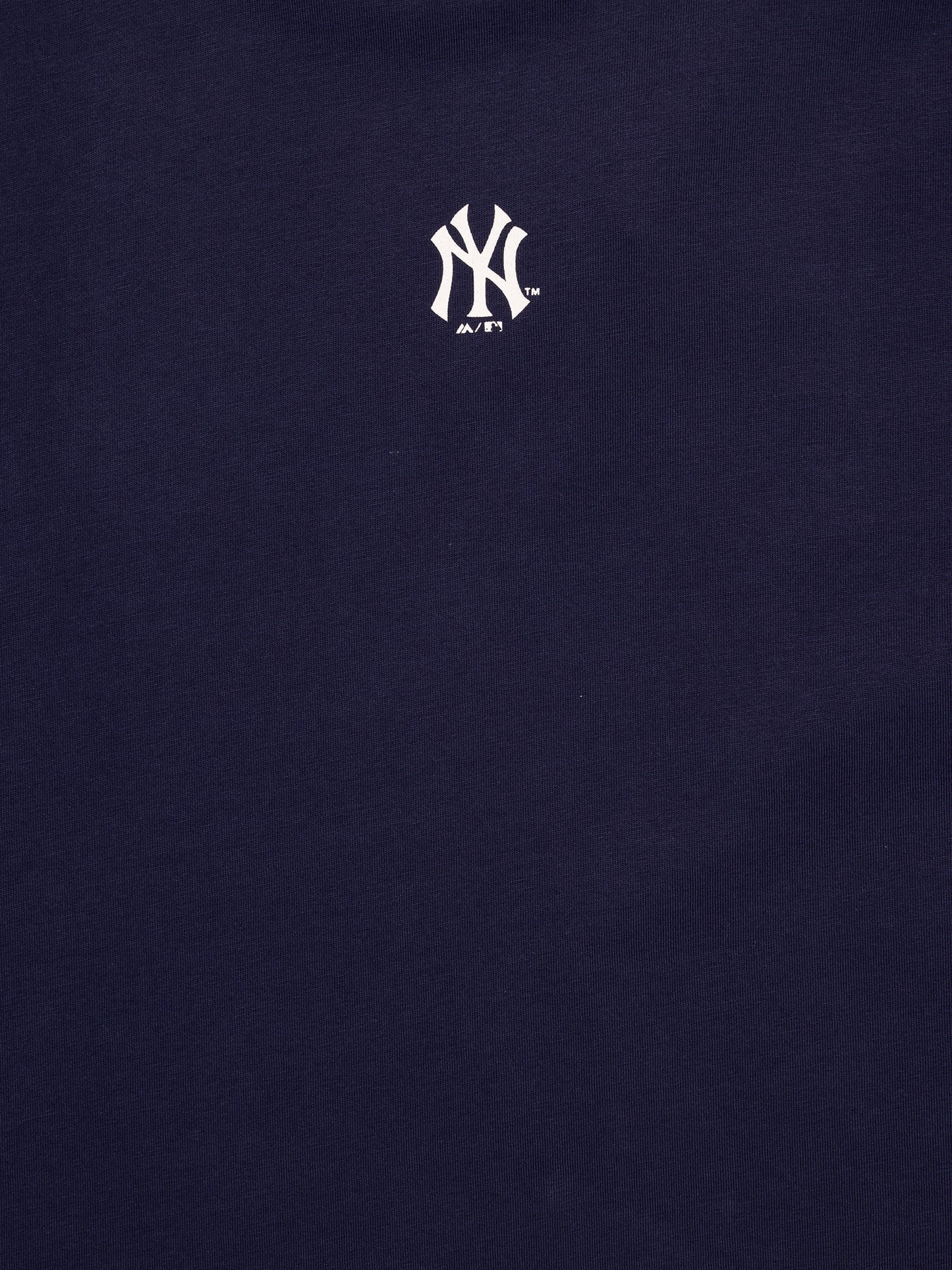 Majestic Athletic NY Yankees Mens Printed Badge Tee - True Navy