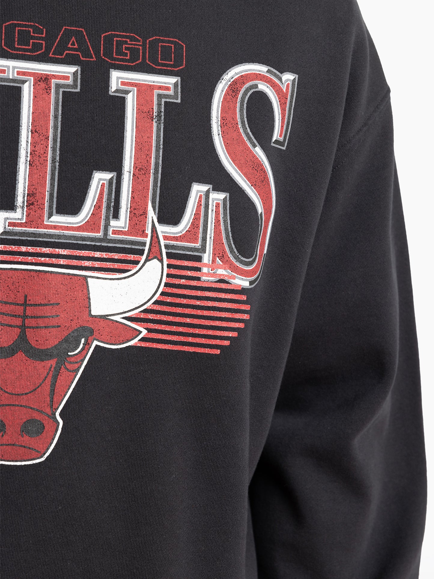 Mitchell & Ness Chicago Bulls Underscore Crew - Faded Black