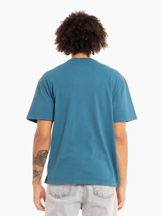 Mitch & Ness Charlotte Hornets Abstract Tee - Hornets Teal