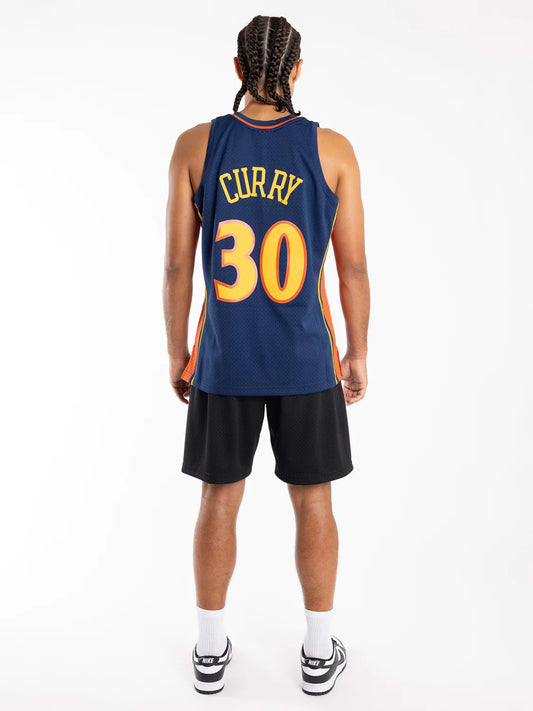 Mitchell and Ness Golden State Warriors 09-10 Home Swingman Jersey - Steph Curry