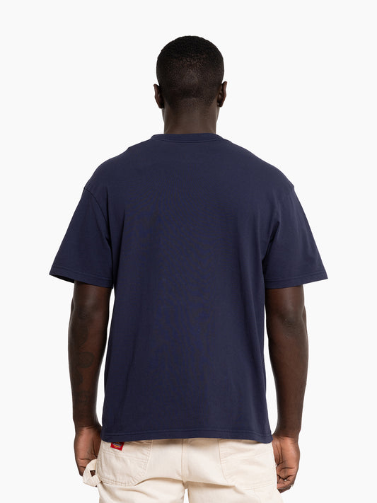 Mitchell & Ness Golden State Warriors Tri Logo Tee - Warriors Blue