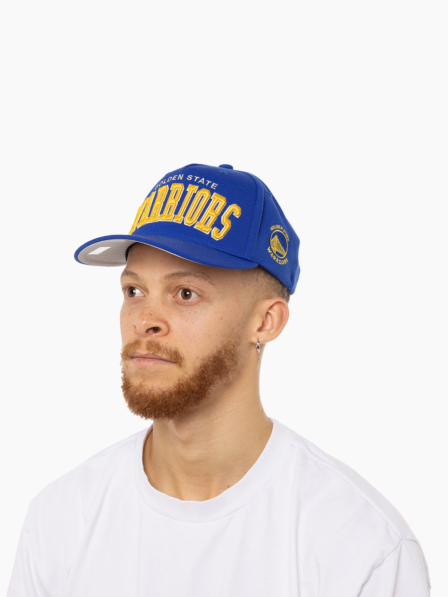 Mitchell & Ness NBA Team Colour Crown Hat - Golden State Warriors