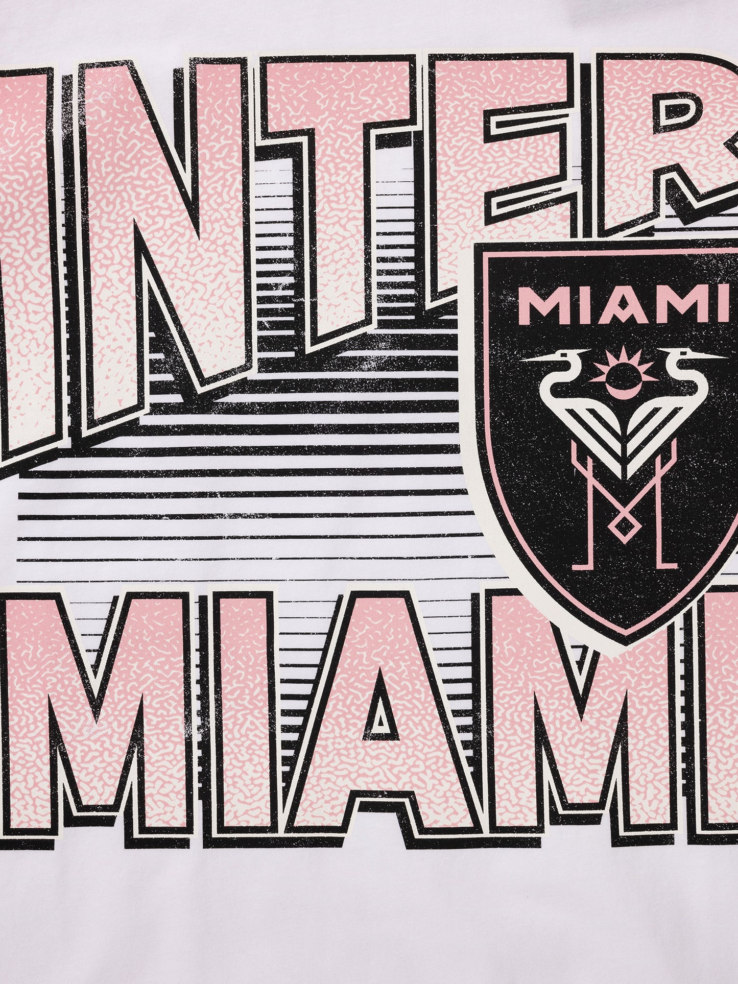 Mitchell & Ness In Line Stack Tee - Inter Miami