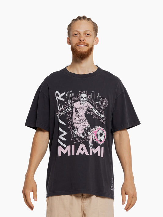 Mitchell & Ness Miami Flame Tee - Inter Miami