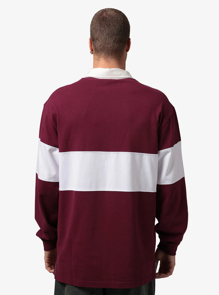 Mitchell & Ness Queensland Maroons Paneled Rugby Jersey