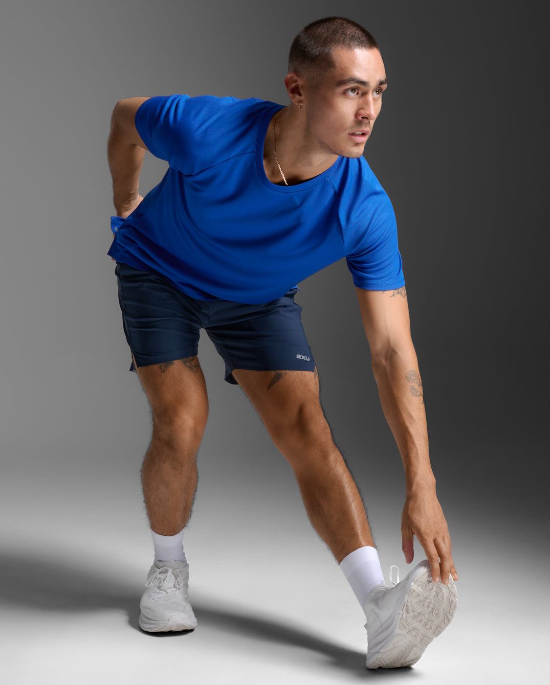 2XU Mens Aero Tee - Surf