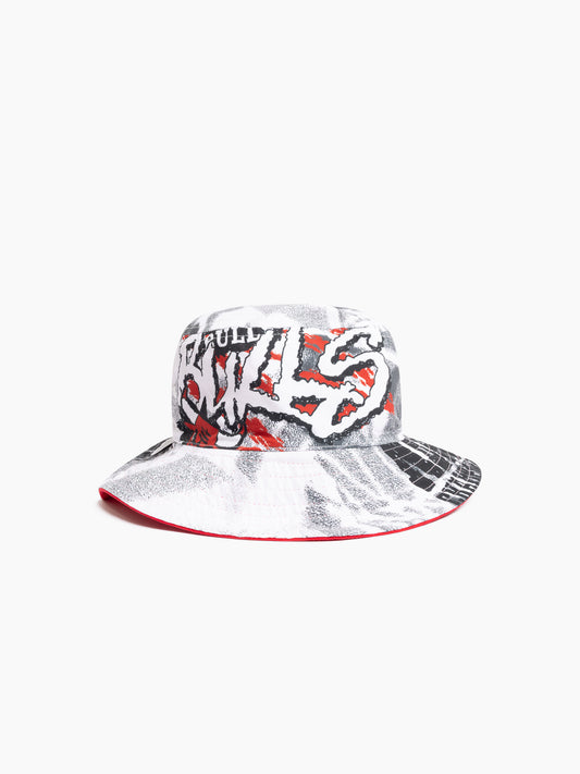NBA Essentials Faded Reversible Bucket Hat - Bulls